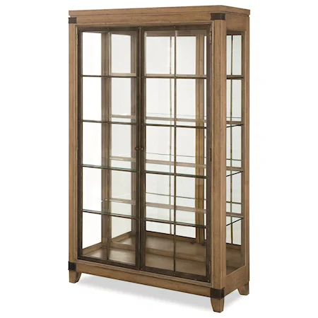 Bunching Display Cabinet with 3-Way Touch Lighting