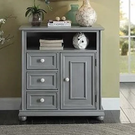 Cookie Console Chest with Open Shelf