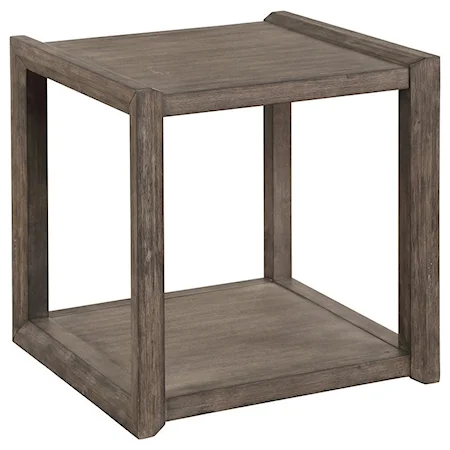 Contemporary Square End Table