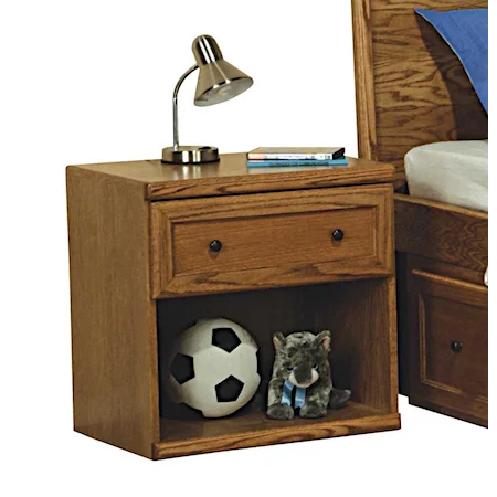 One Drawer Nightstand