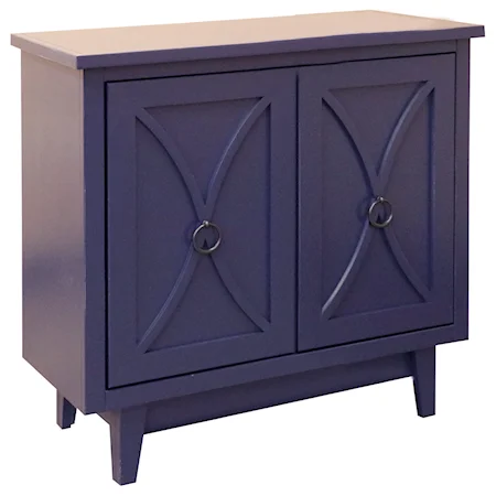 Transitional 2-Door Cabinet