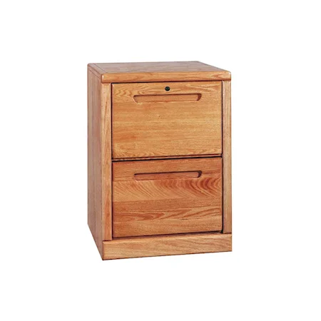 21 Inch Two Drawer File Cabinet