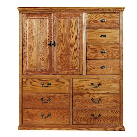 Ten Drawer Chest With TV Cabinet