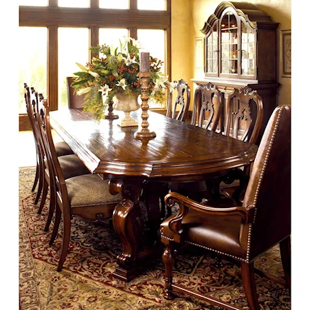 Santiago Dining Table and Dining Chair Set