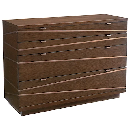 Equinox Hall Chest with Four Drawers