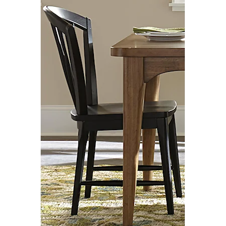 Dining Windsor Chair with Tapered Legs