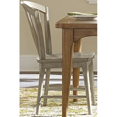 Dining Windsor Chair with Tapered Legs