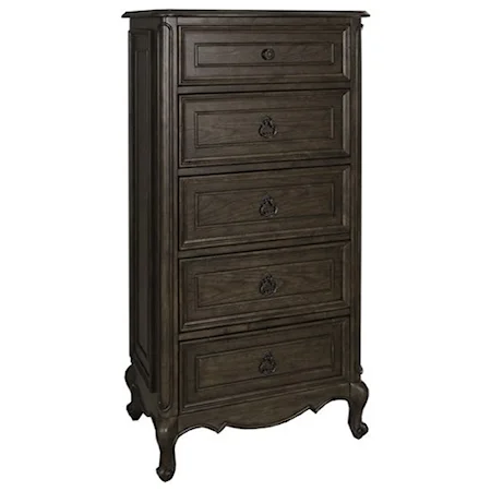 Lingerie Chest with Five Dovetail Drawers