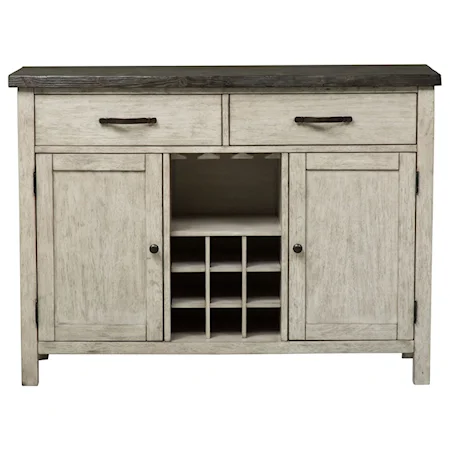 Relaxed Vintage Sideboard with Felt Lined Drawers