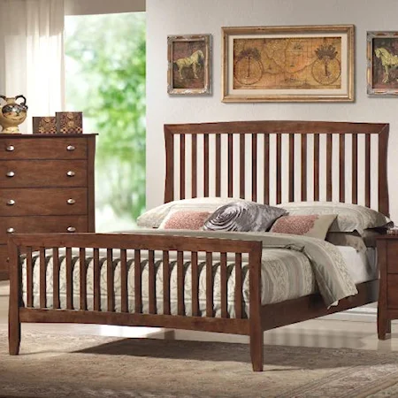 Queen Slat Bed