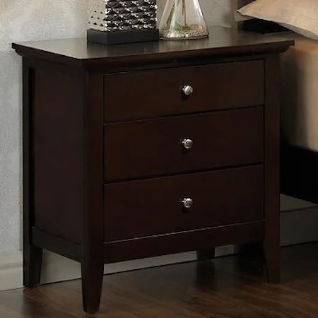 Nightstand w/ 3 Drawers