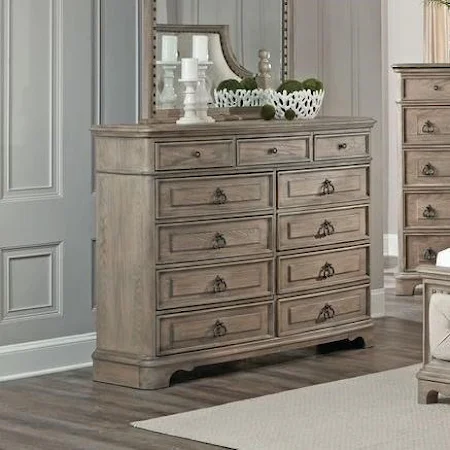 Eleven Drawer Dresser