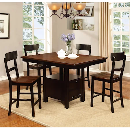 Counter Table and Chair Set