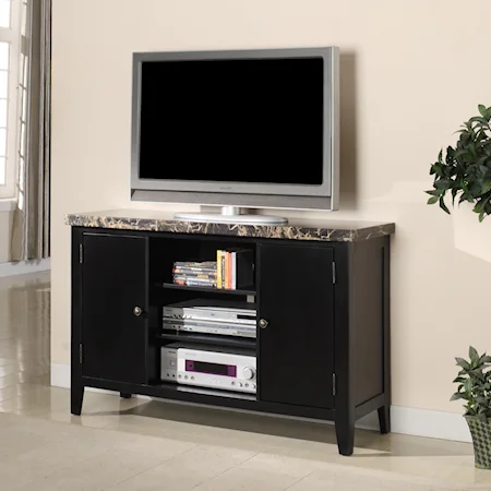 Television Stand w/ Marble Top