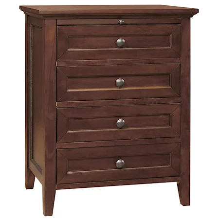 Night Stand w/ 4 Drawers