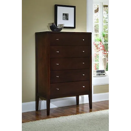 5 Drawer High Chest