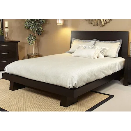 Eastern King Panel Platform Bed