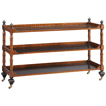 Spencer Console with Casters