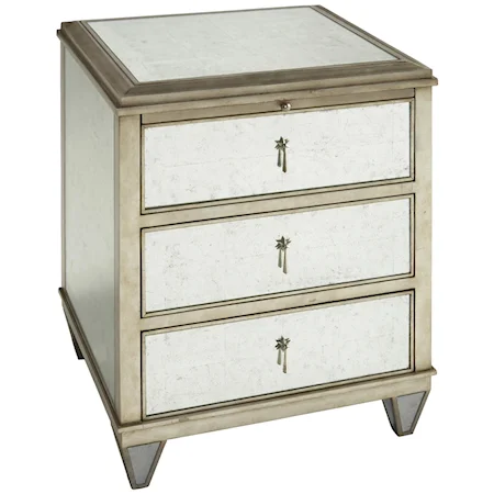 Eglomise Jolie Bedside Chest