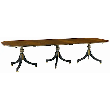 Wessex Triple Pedestal Dining Table