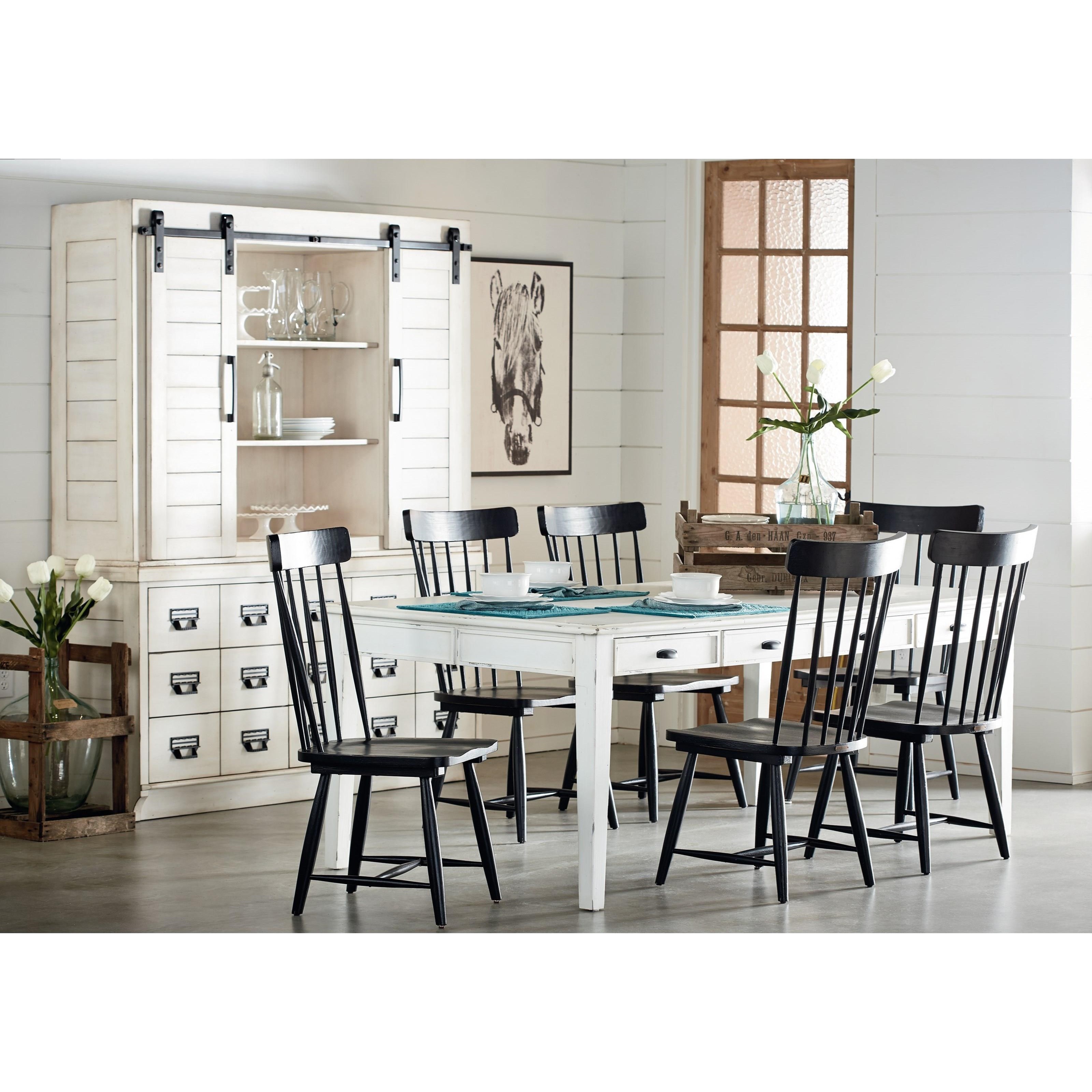 Magnolia home farmhouse keeping dining table outlet in bench
