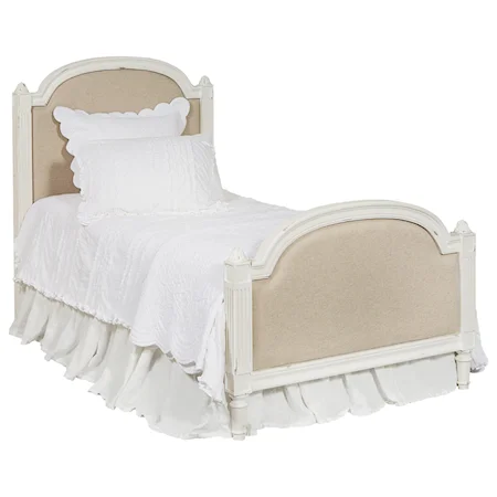 Queen Sisters Upholstered Bed