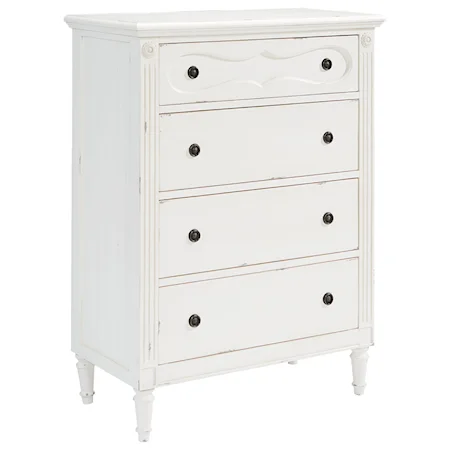 Cameo Youth Chest - Jo's White