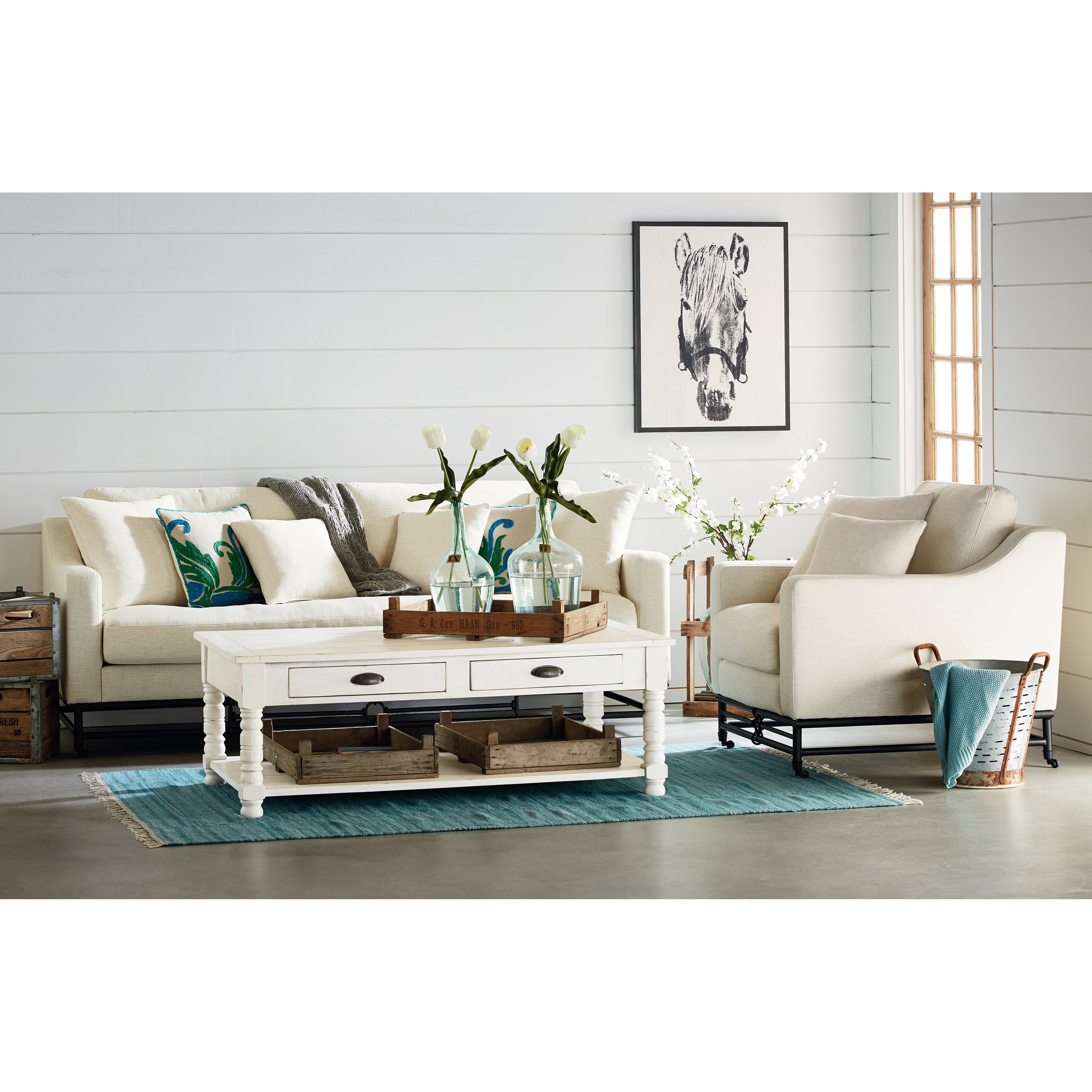 Magnolia home shop bobbin coffee table