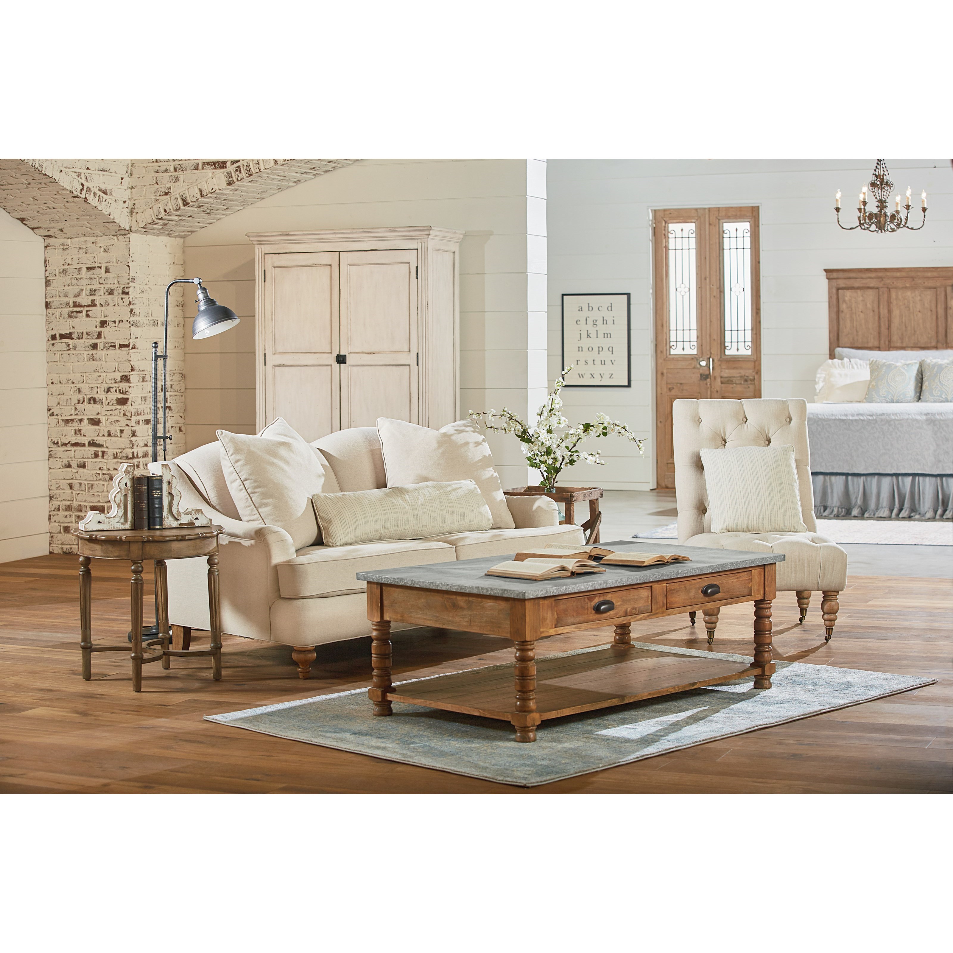 Magnolia home 2025 bobbin coffee table
