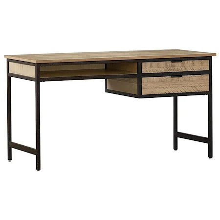 Industrial Grid Writing Desk