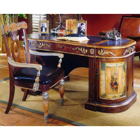 Double Pedestal Desk