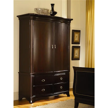 Four Drawer Armoire