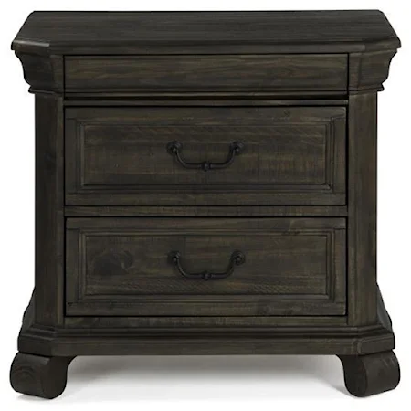 Traditional Drawer Nightstand