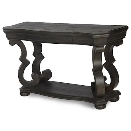 Traditional Rectangular Sofa Table