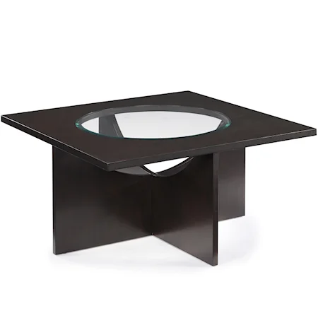 Square Cocktail Table with 4 Stools