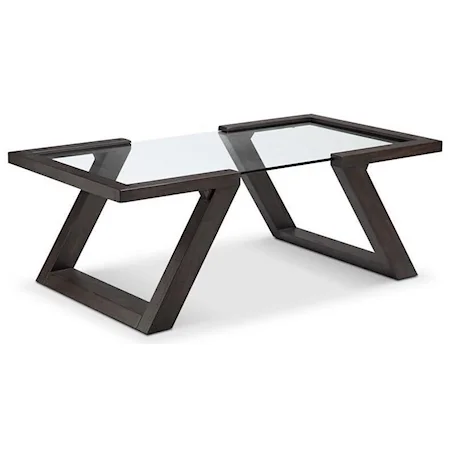 Contemporary Rectangular Cocktail Table