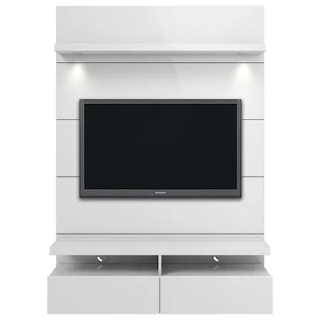 Contemporary 2-Drawer Floating Entertainment Center