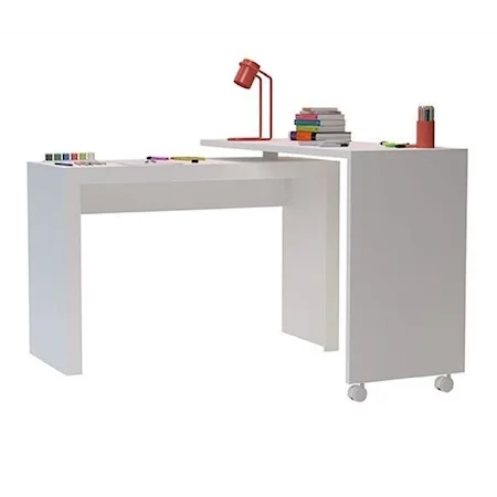 Nested Desk with Swivel Feature