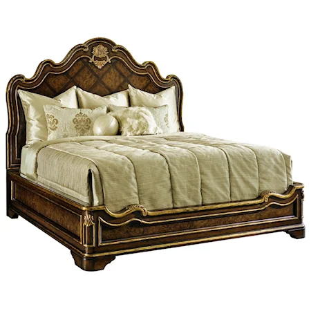 King Panel Bed