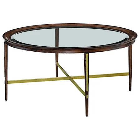 Straight Legged Cocktail Table