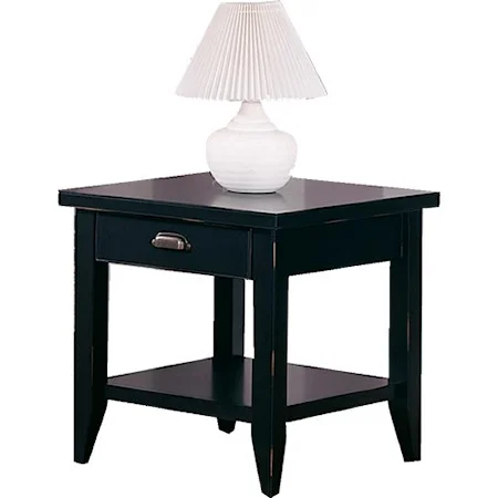 End Table with Storage