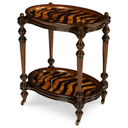 Zebra Tray Table