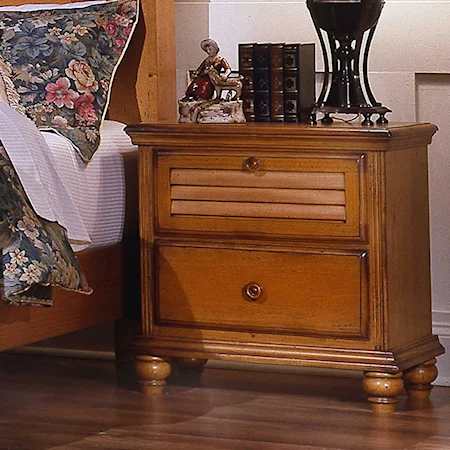 Nightstand with Two Drawers