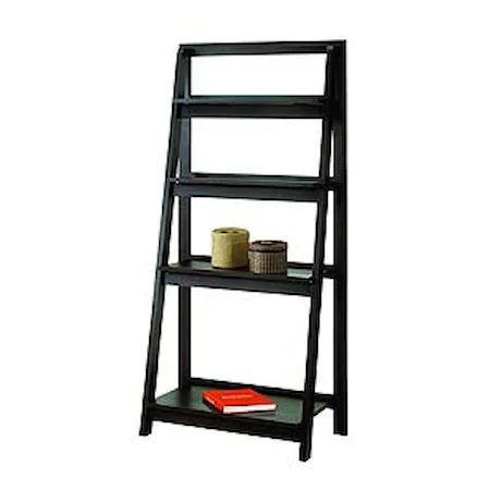 Decorative Ladder with Four Shelves