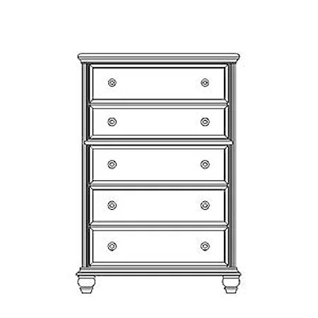 Five Drawer Chest