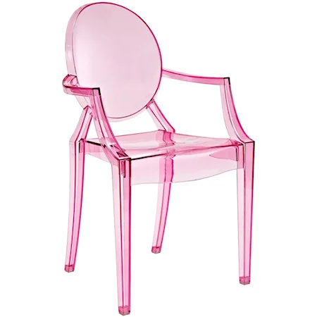 Acrylic Dining Armchair