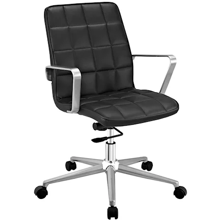 Modern Office Chair with Vinyl Seat