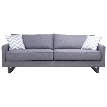 Contemporary Grey Sofa