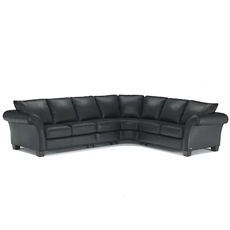 Contemporary Rounded Sofa