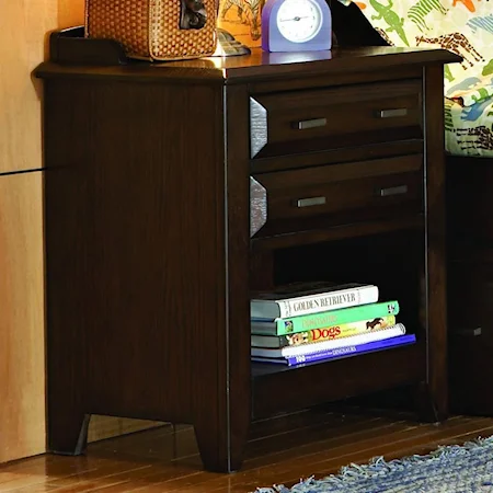 Two-Drawer Nightstand